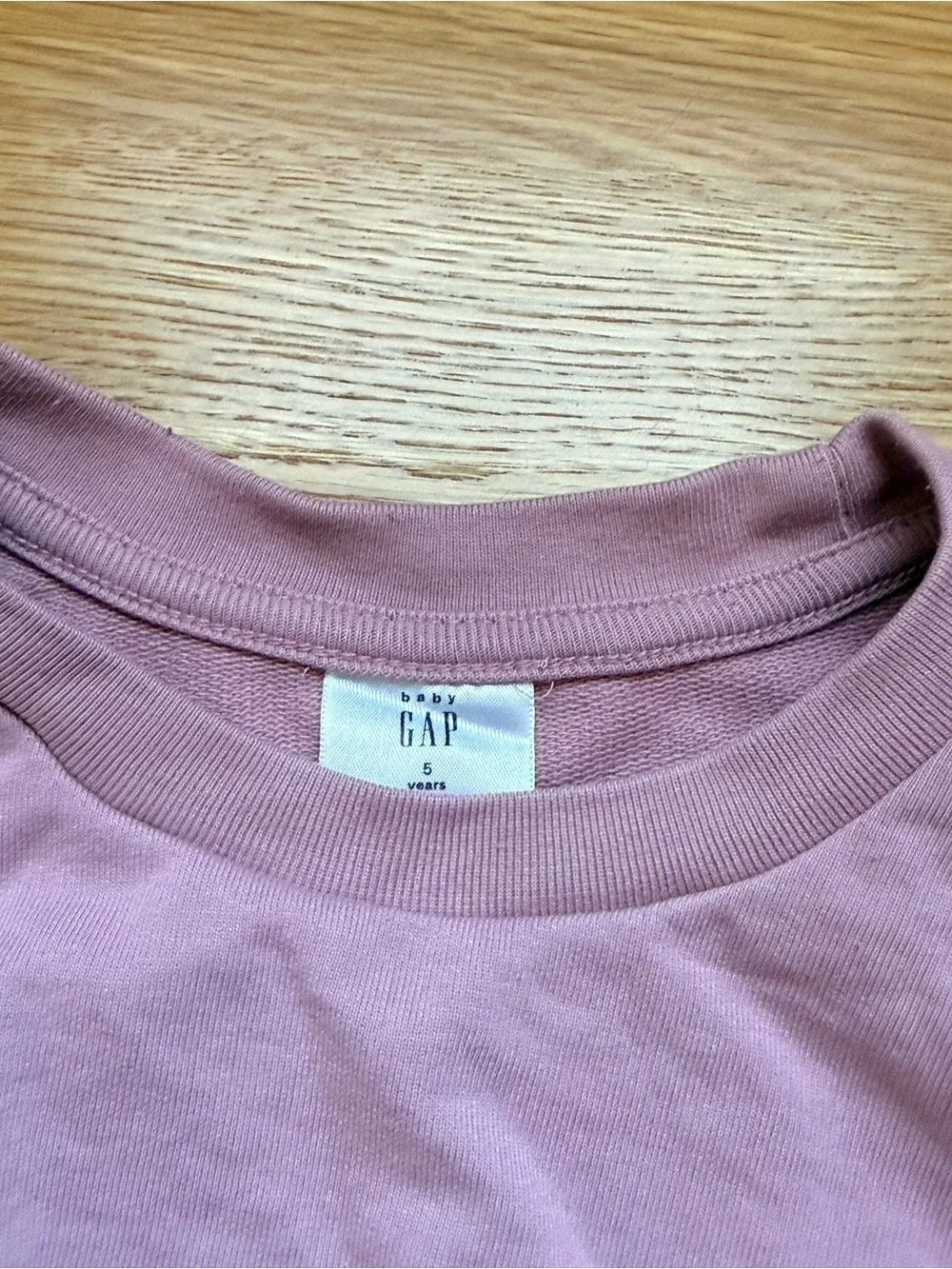 Baby Gap Kids' Knot Front Long Sleeve Dress - Lilac (5T)